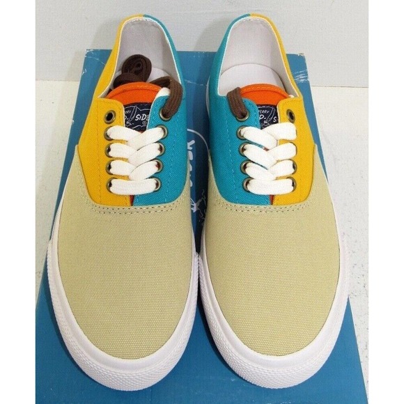 Men's Sperry Top-Sider Cloud CVO Tan Colorblock Deck Sneakers - NWT - STS22333 - Picture 2 of 6